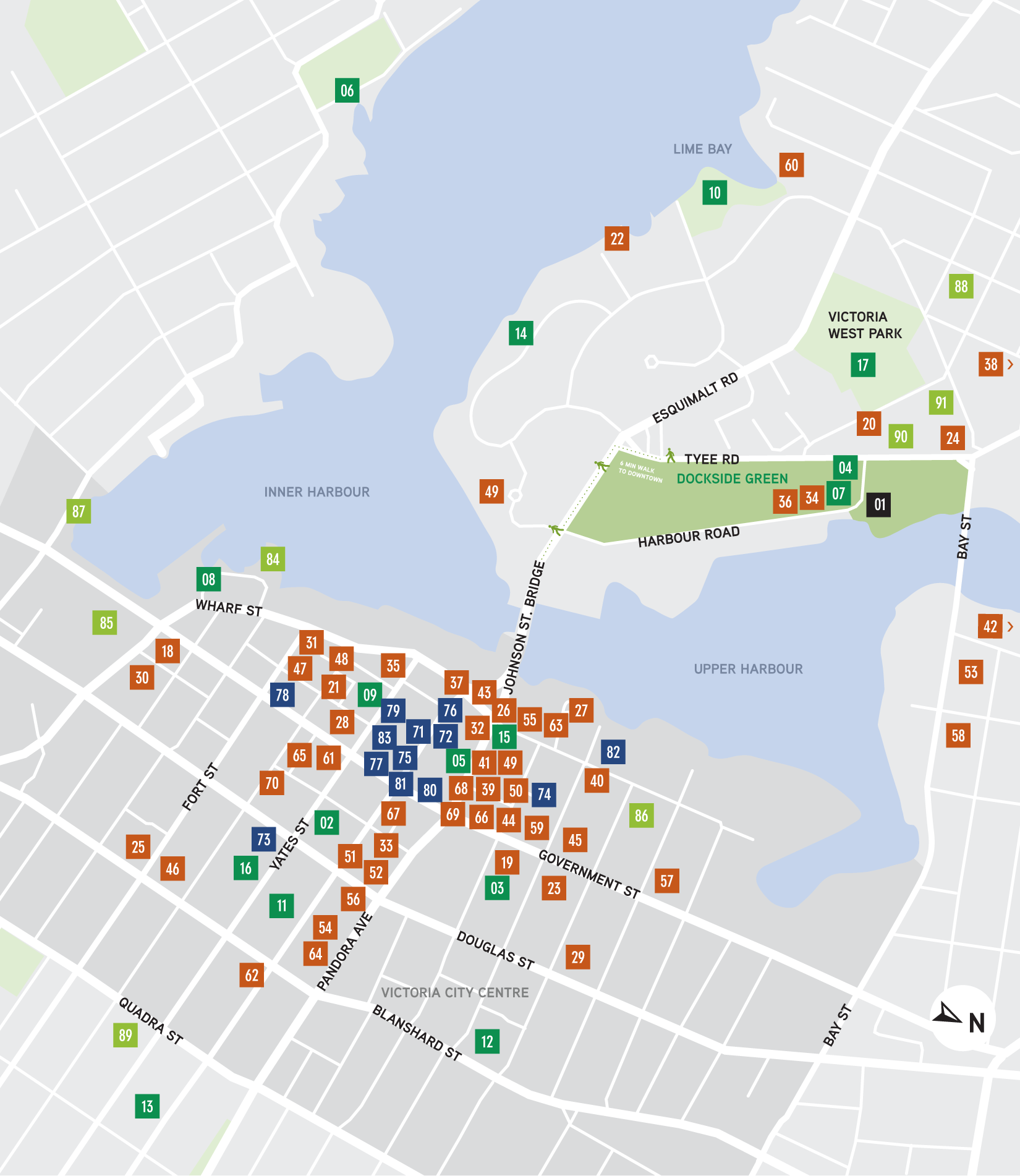 DocksideGreen Map